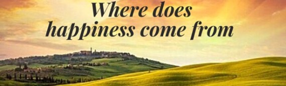 WHERE DOES HAPPINESS COME FROM