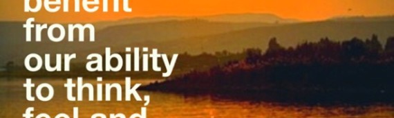 How to Benefit From Our Ability to Think, Feel and Act